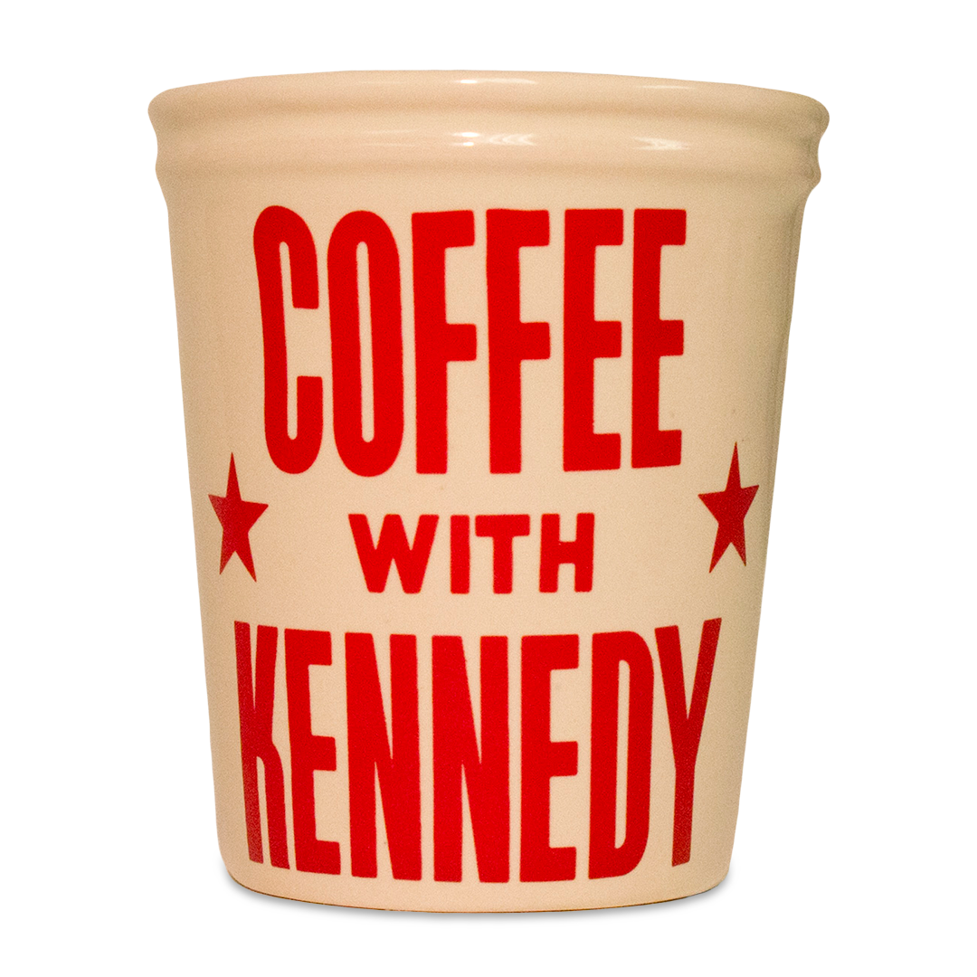 Coffee with Kennedy Ceramic Cup The Sixth Floor Museum at Dealey Plaza