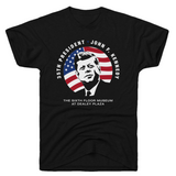 35th President John F. Kennedy T-Shirt in Adult and Youth sizes