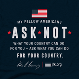 "Ask Not" T-Shirt | Navy