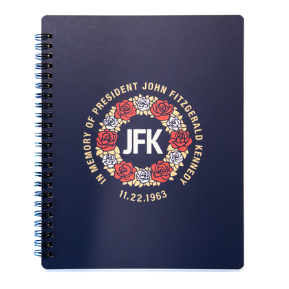JFK 60th Wreath Notebook