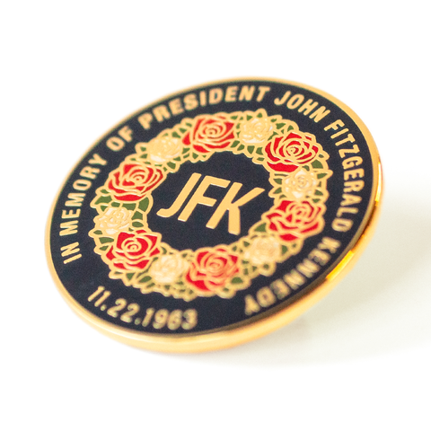 JFK Wreath Pin