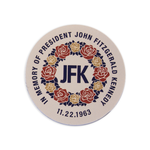 JFK 60th Wreath Sticker