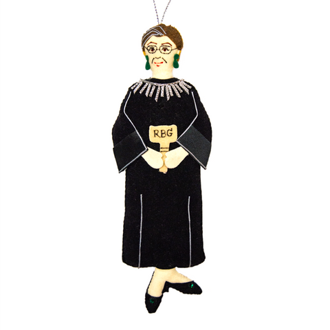 Ruth Bader Ginsburg Ornament from St. Nicolas