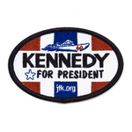 Kennedy for President Embroidered Patch 3"