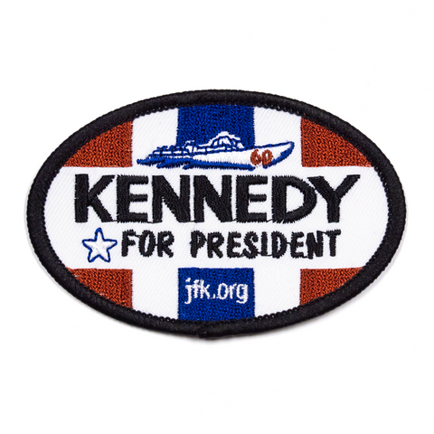 Kennedy for President Embroidered Patch 3"