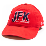JFK 35th President Ballcap | Red