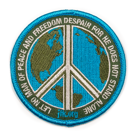 Peace Embroidered Patch 3"