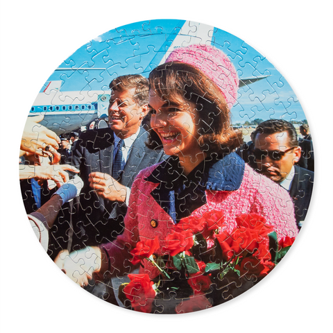 President & Mrs. Kennedy | 140 Piece Round Puzzle