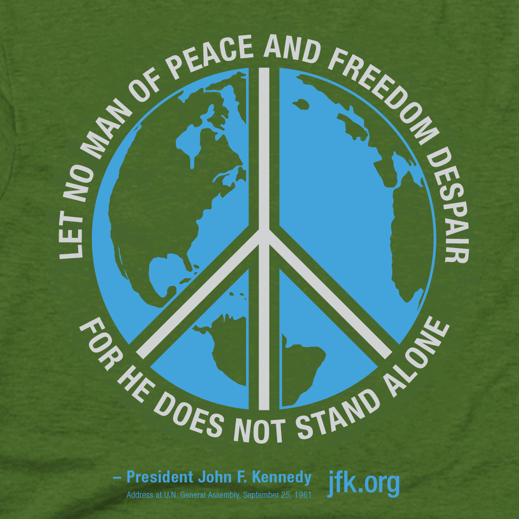 Peace T-Shirt in Adult and Youth sizes – The Sixth Floor Museum at Peace T-Shirt in Adult and Youth sizes – The Sixth Floor Museum at
