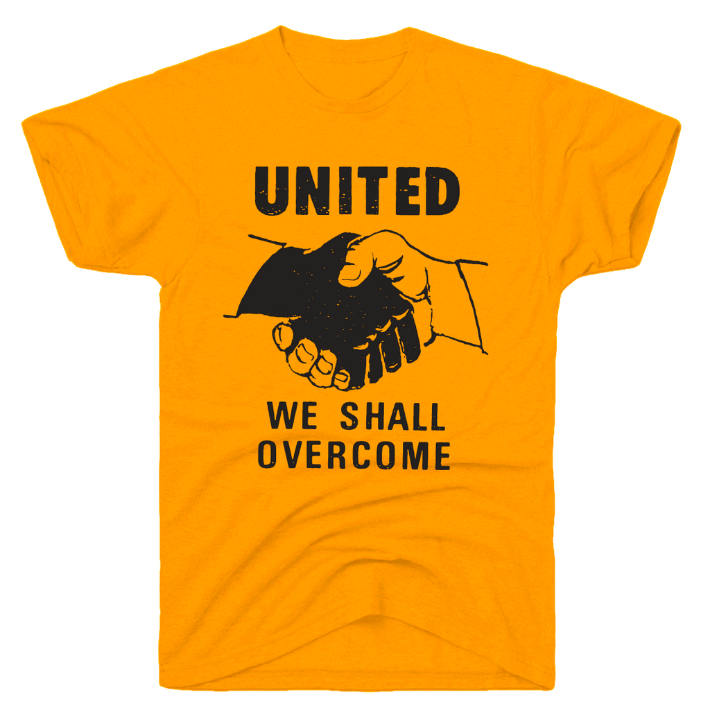 United in top orange t shirt